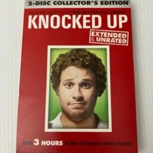 Knocked Up (DVD, 2007, 2-Disc Set, Unrated Unprotected Widescreen)